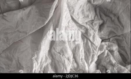 Creative tissue texture, crumpled white paper, special effect background, concept with abstract minimal art. Photo background texture grunge painting, Stock Photo