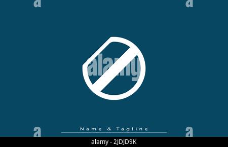 Alphabet letters Initials Monogram logo DD Stock Vector