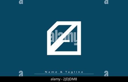 Alphabet letters Initials Monogram logo DJ , JD Stock Vector