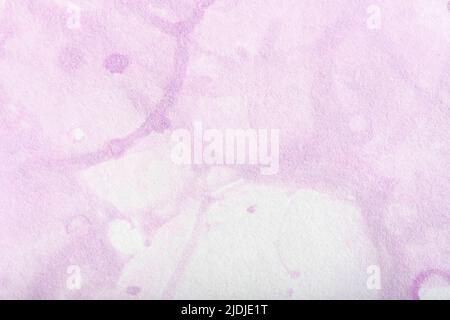 Pastel pink purple background. Textured paper painted with a pale and soft vintage abstract design with copy space. Stock Photo
