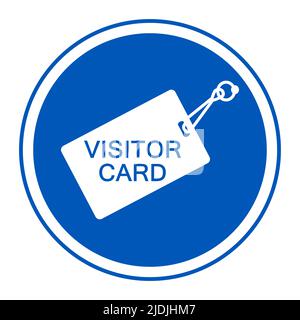 Stop Return Card Symbol Sign Isolate On White Background,Vector Illustration EPS.10 Stock Vector