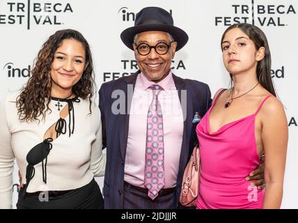 NEW YORK, NEW YORK - JUNE 11: Syr Esposito, Giancarlo Esposito and Kale