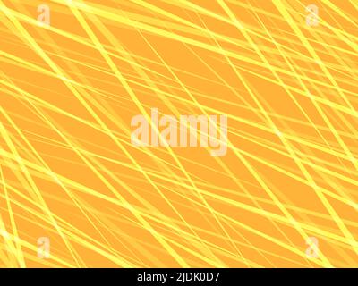 yellow orange scratch background, abstract pop art, stripes Stock Vector