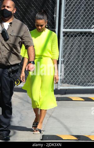 Thandie Newton outside the Jimmy Kimmel Live! studios in Los Angeles, California Featuring: Thandiwe Newton Where: Los Angeles, California, United States When: 26 Aug 2021 Credit: Guillermo Proano/WENN Stock Photo