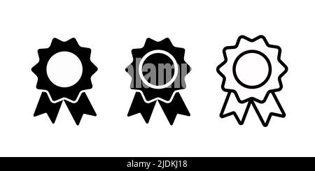 Award icon set . Vector illustration Stock Vector