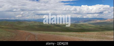 Altai mountains. Beautiful highland landscape. Mongolia Stock Photo