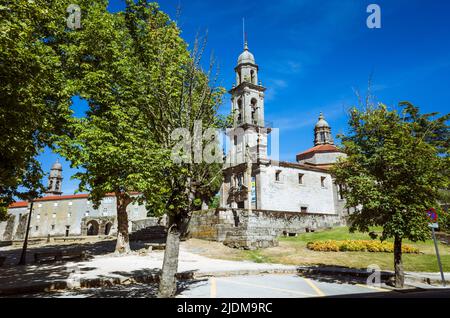 Allariz, Ourense province, Galicia, Spain : Baroque church of San Benito. Stock Photo