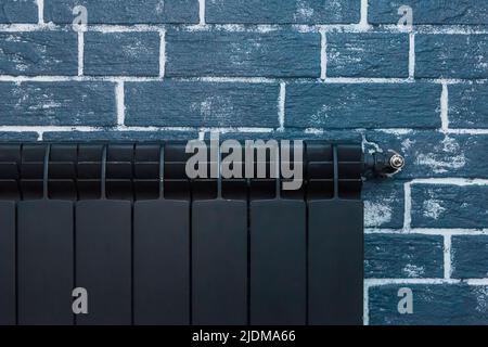 Radiator Modern Energy Temperature Heat House System Technology. Stock Photo