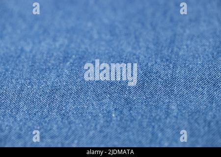 Blue smooth fabric texture background for design art work Stock Photo