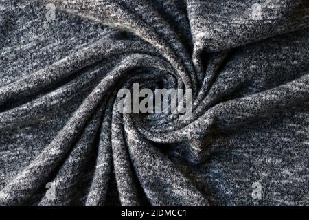 Gray fabric textured background, cloth texture backdrop Stock Photo