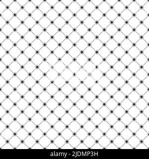 seamless pattern of circles and lines forms arbitrary shapes. Vector illustration for textiles, textures, creative design and simple backgrounds Stock Vector
