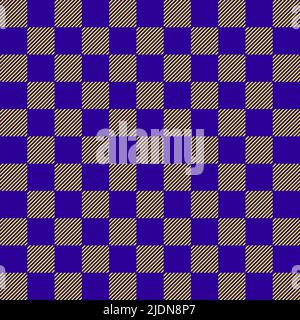 Seamless pattern fabric tartan plaid trendy checker print abstract background vector illustration Stock Vector