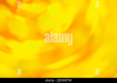 Nature sunset in evening blurred wallpaper. Yellow sunny bokeh background Stock Photo