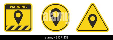 Location Icon Sign Isolate on white Background,Vector Illustration Stock Vector