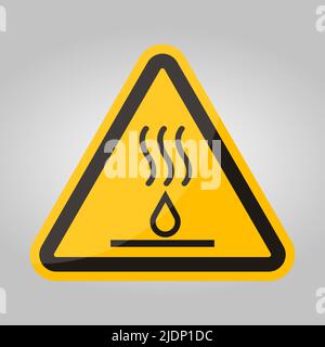 Hot Liquids Symbol Sign Isolate On White Background,Vector Illustration EPS.10 Stock Vector