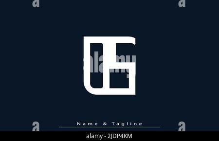 Alphabet letters Initials Monogram logo DS , SD Stock Vector