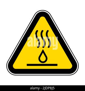 Hot Liquids Symbol Sign Isolate On White Background,Vector Illustration EPS.10 Stock Vector