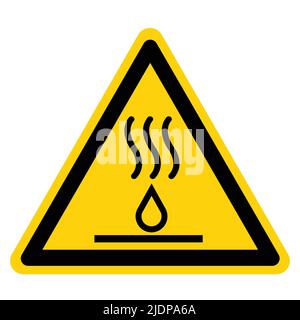 Hot Liquids Symbol Sign Isolate On White Background,Vector Illustration Stock Vector