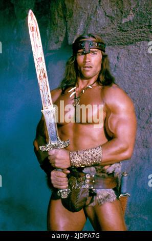 ARNOLD SCHWARZENEGGER, CONAN THE DESTROYER, 1984 Stock Photo