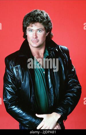 DAVID HASSELHOFF, KNIGHT RIDER, 1982 Stock Photo - Alamy