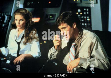 HAGERTY,HAYS, AIRPLANE II: THE SEQUEL, 1982 Stock Photo