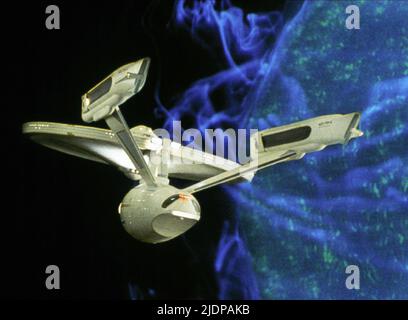 USS ENTERPRISE NCC-1701-A, STAR TREK V: THE FINAL FRONTIER, 1989 Stock Photo