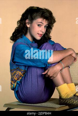 ALYSSA MILANO, WHO'S THE BOSS?, 1984 Stock Photo - Alamy