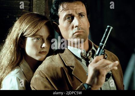 MOORE,STALLONE, ASSASSINS, 1995 Stock Photo