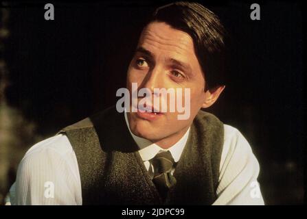 HUGH GRANT, THE ENGLISHMAN WHO WENT UP A HILL BUT CAME DOWN A MOUNTAIN, 1995 Stock Photo