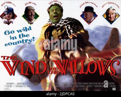 FILM POSTER, THE WIND IN THE WILLOWS, 1996 Stock Photo