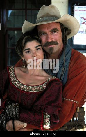 GIACOMO,SELLECK, QUIGLEY DOWN UNDER, 1990 Stock Photo