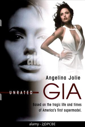 Angelina Jolie Poster Film Gia (1996) Characters: Gia Carangi Director