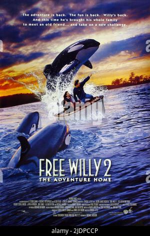 JASON JAMES RICHTER, FREE WILLY 2: THE ADVENTURE HOME, 1995 Stock Photo