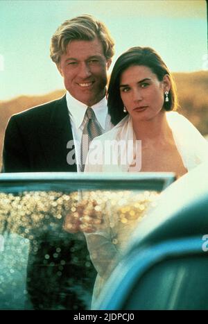 REDFORD,MOORE, INDECENT PROPOSAL, 1993 Stock Photo