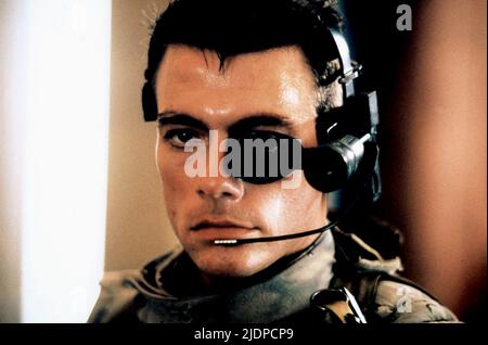 JEAN-CLAUDE VAN DAMME, UNIVERSAL SOLDIER, 1992 Stock Photo