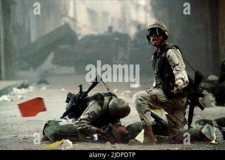 HARTNETT,BLOOM, BLACK HAWK DOWN, 2001 Stock Photo