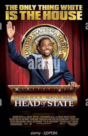 CHRIS ROCK, HEAD OF STATE, 2003 Stock Photo