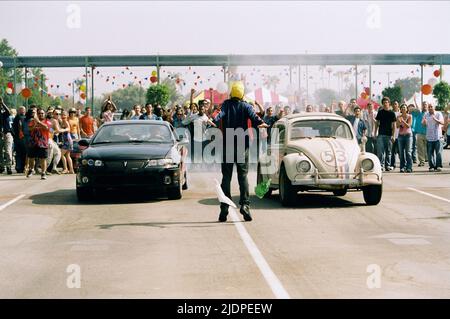 DRAG RACING SCENE, HERBIE FULLY LOADED, 2005 Stock Photo