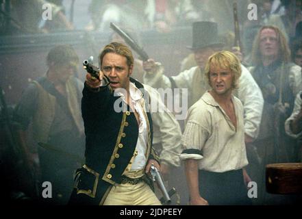 CROWE,BOYD, MASTER AND COMMANDER: THE FAR SIDE OF THE WORLD, 2003 Stock Photo
