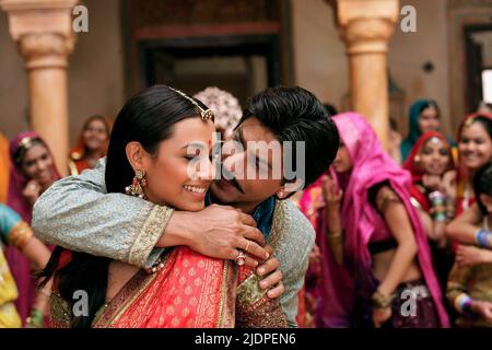 MUKHERJEE,KHAN, PAHELI, 2005 Stock Photo