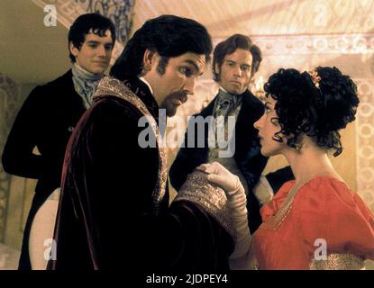 CAVIEZEL,PEARCE,DOMINCZYK, THE COUNT OF MONTE CRISTO, 2002 Stock Photo