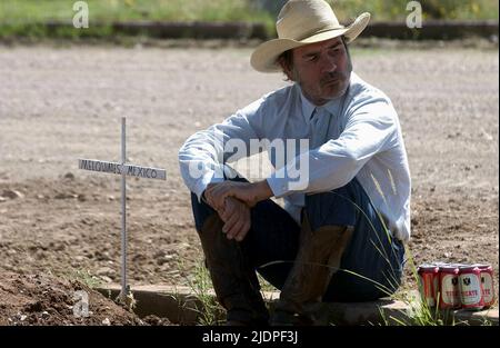 TOMMY LEE JONES, THE THREE BURIALS OF MELQUIADES ESTRADA, 2005 Stock Photo