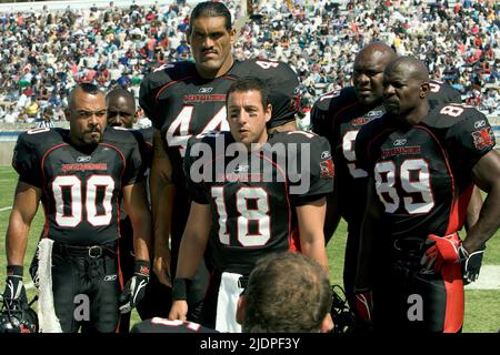 SINGH,SANDLER,SAPP, THE LONGEST YARD, 2005 Stock Photo