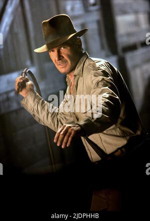 HARRISON FORD, INDIANA JONES AND THE KINGDOM OF THE CRYSTAL SKULL, 2008, Stock Photo