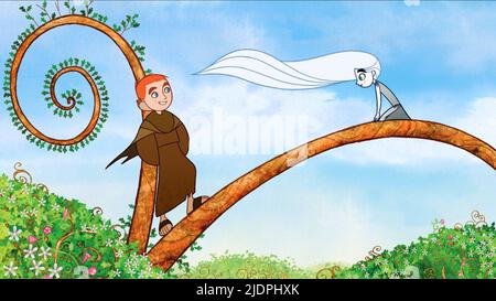 BRENDAN,AISLING, THE SECRET OF KELLS, 2009, Stock Photo