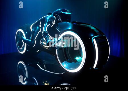 LIGHT CYCLE, TRON: LEGACY, 2010, Stock Photo