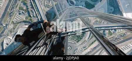 TOM CRUISE, MISSION: IMPOSSIBLE - GHOST PROTOCOL, 2011, Stock Photo