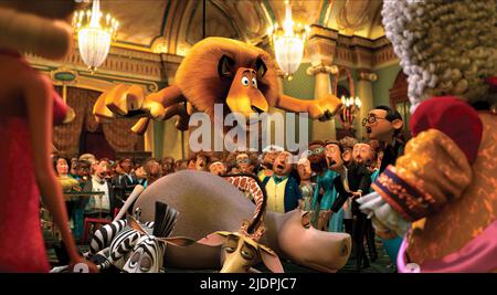 MARTY,ALEX,MELMAN,GLORIA, MADAGASCAR 3: EUROPE'S MOST WANTED, 2012, Stock Photo