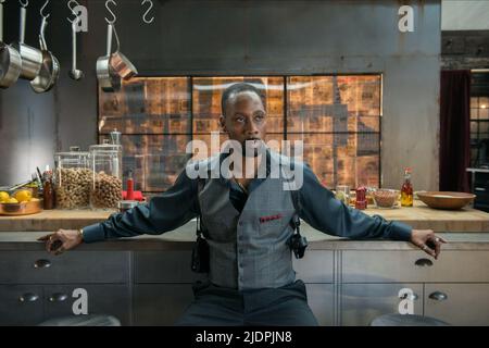 RZA, BRICK MANSIONS, 2014, Stock Photo