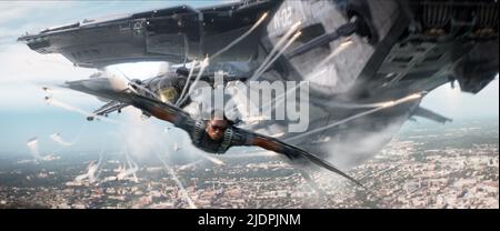 ANTHONY MACKIE, CAPTAIN AMERICA: THE WINTER SOLDIER, 2014, Stock Photo